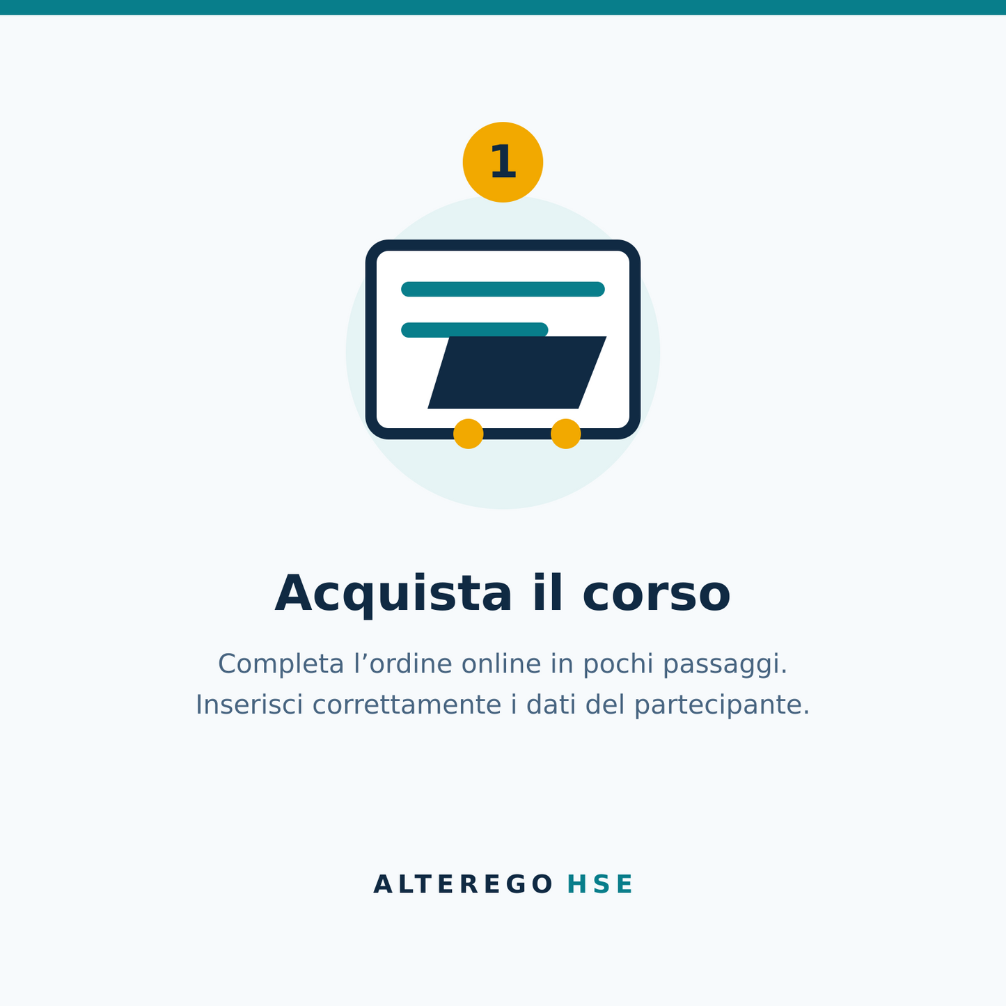 Acquista il corso online