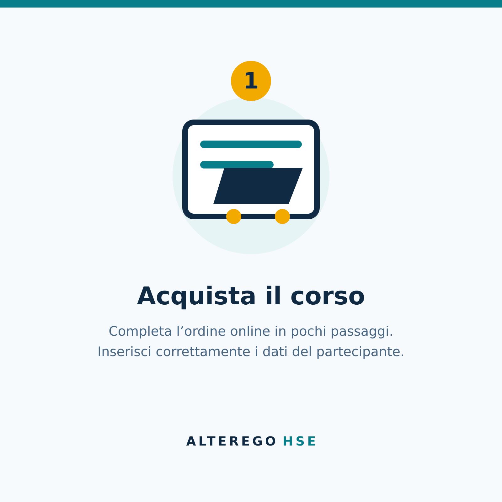Acquista il corso online